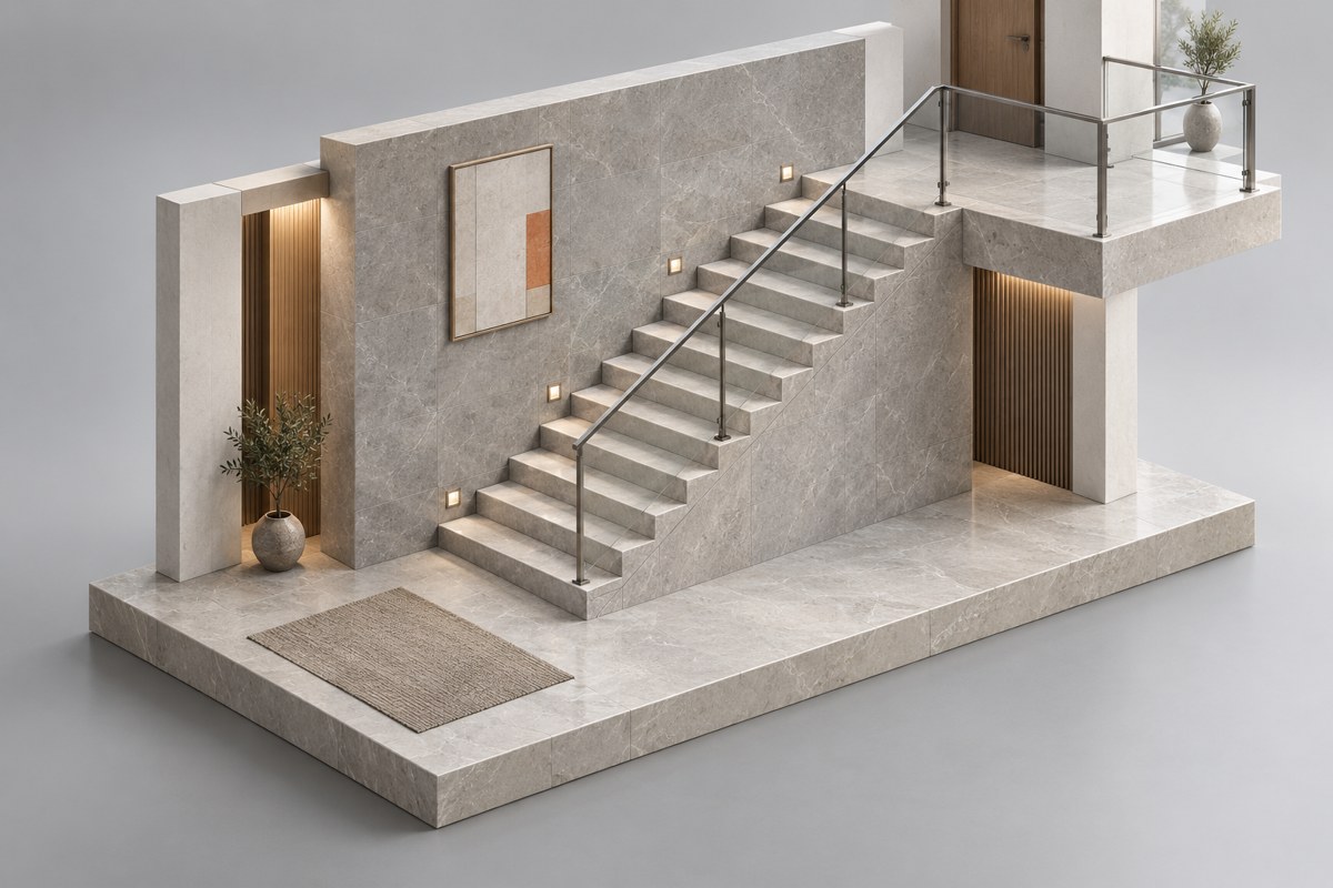 Illustration: Treppen